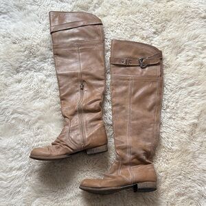 Steve Madden Knee-High Leather Boots